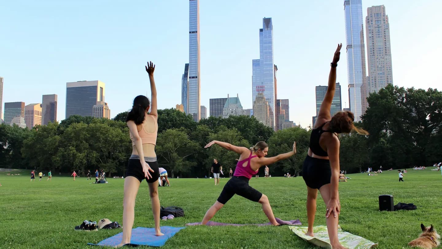 Yoga in Central Park Wellness in Manhattan
